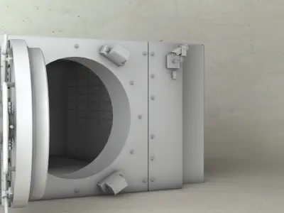 Safe Low 3D model