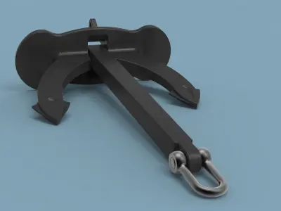 Anchor 3D model 5