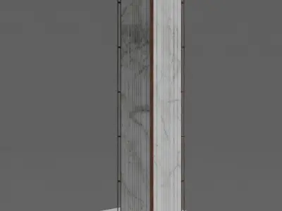 Ancient Columns 3D model