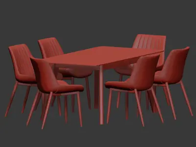 Dining Set 62 3D model