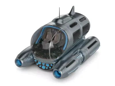Tourist Submersible 3D model