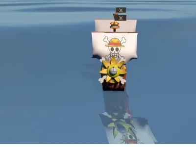 Thousand Sunny 3D model