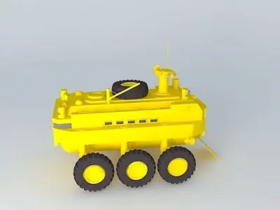 ARGO A 30 Exploration vessel system Free 3D model