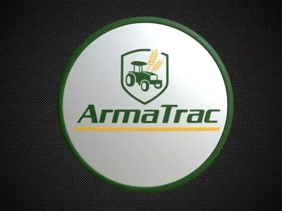 armatrac logo 3D model