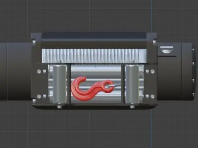 WINCH FOR MARS ROVER 3D model