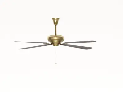 Ceiling Fan 09 Low-poly 3D model