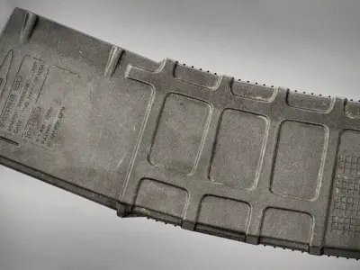 Magpul PMAG30 Gen 3 Low-poly 3D model