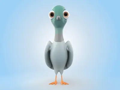 Pigeon 3D model