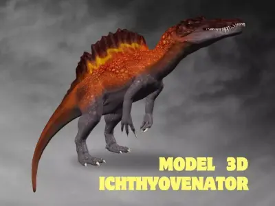 Ichthyovenator 3D model