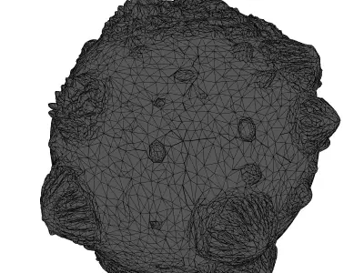 SciFi Organic Orb Asset 3D model