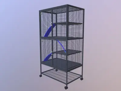 Birds Cage 3D model purchase