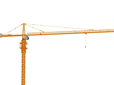 Tower Crane 3D model order