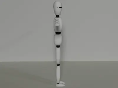 Robot Mesh Free 3D model