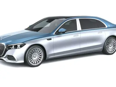 Mercedes-Benz S-Class Maybach 2027 3D model