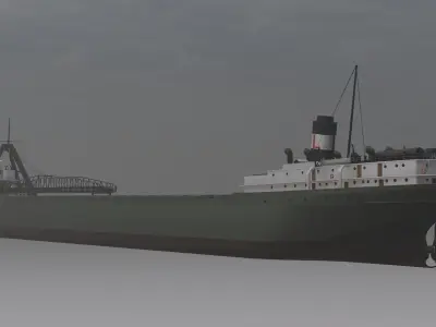SS Carl D Bradley 3D model