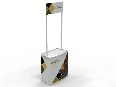 Promotional Counter Stand 3D model