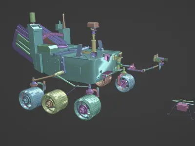 Perseverance 3D Model  3D model