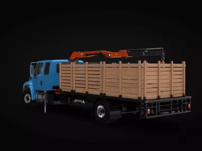Durastar Self Loader Truck 3D model