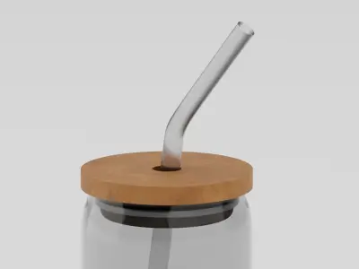 Glass Can 3D model