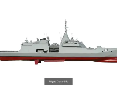 Navy  Ship 3D Model Pack