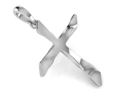 CROSS PENDANT CR132 3D print model