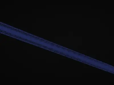 Knight sword with scabbard Low-poly 3D model
