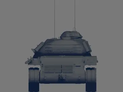T95E1 3D model
