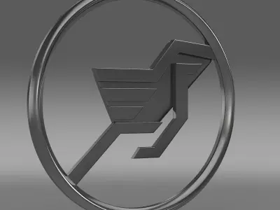 Hamman Logo 3D model