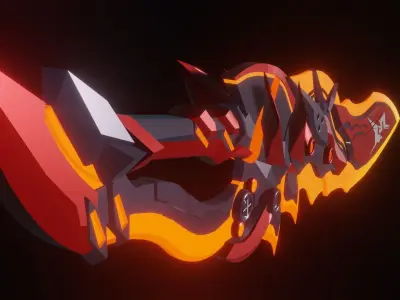 SURTR MUSPELLVERD Low-poly 3D model