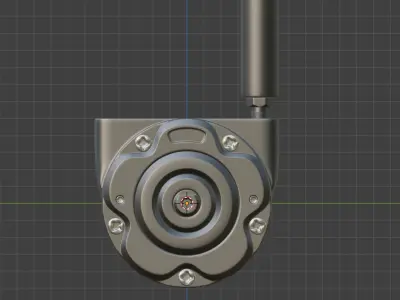 Motor Free 3D model
