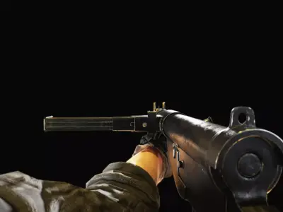 Sten MK5 Free low-poly 3D model