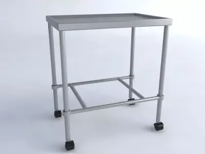 Surgical Equipment Low-poly 3D model