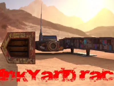 Junkyard Racer 3D model