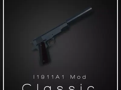 I1911A1 Mod Classic 3D model