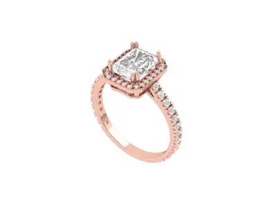 Wedding Ring  3D print model 296