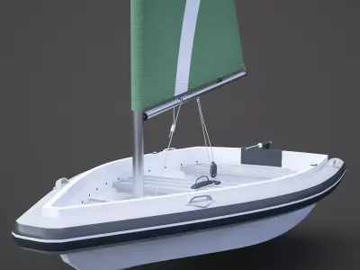 Boat 01  3D model