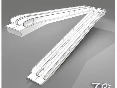 MECHANICAL RAMP 3D model