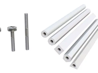 Connecting fasteners 3D model