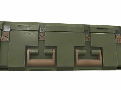 Military box 02 3D model