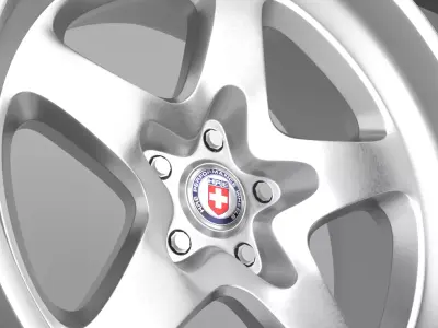HRE Perfomance 527s Wheels 3D model