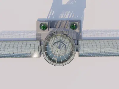 Glass building-Commercial building-building classic 3D model get