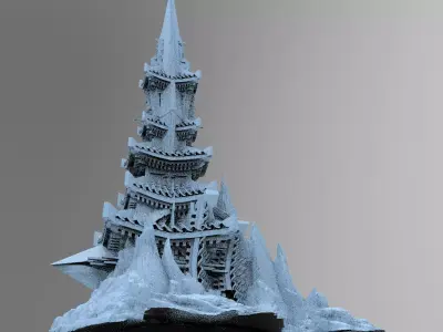  Emperor Monarch Cliff 7 3D model