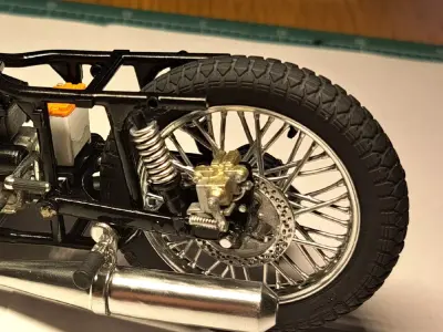 Wheels for motorcycle 3D print model