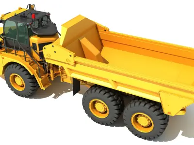 Articulated Truck 3D model
