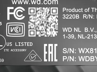 Rigged HDD Drive Free 3D model