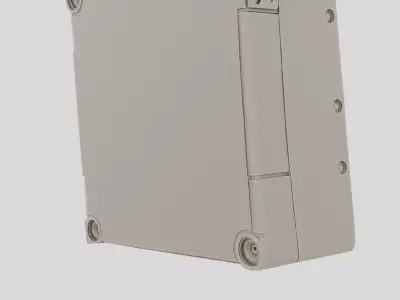 Industrial Factory Machine Electrical Enclosure for 3D print 3D model
