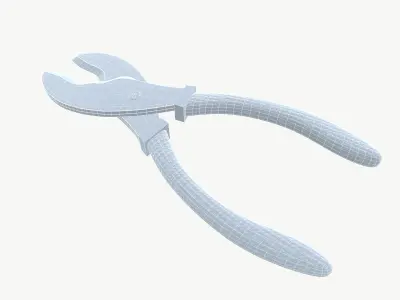 Wire cutter 3D model