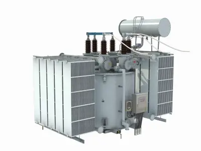 High Voltage Reactor 1 3D model