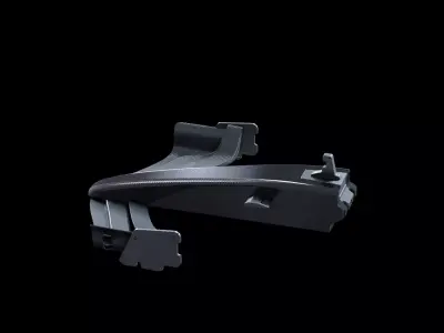 Spoiler tuning bodycar widebody  3D model