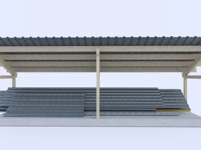 Trapezoidal Sheet 3D model